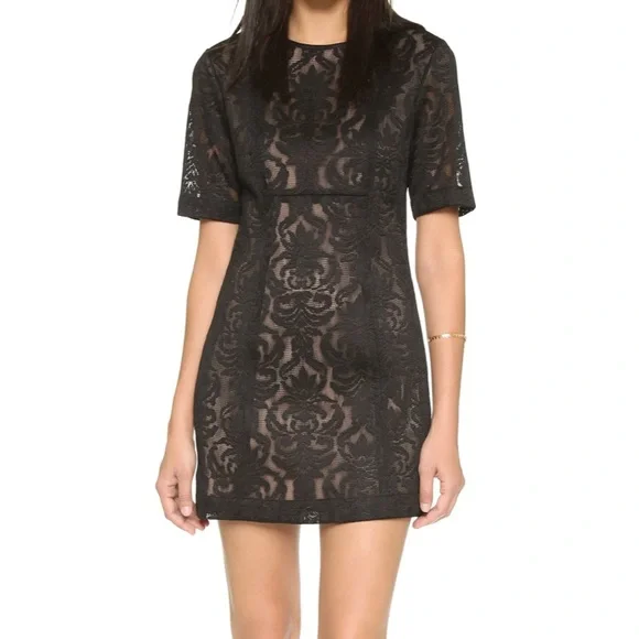 BCBGMaxAzria | Dresses | Nwot Bcbgmaxazria Black Lace Dress | Poshmark